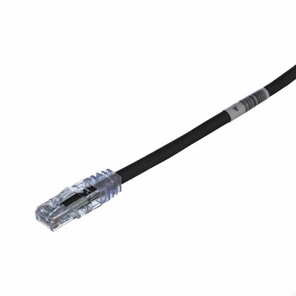 CAT6 UTP PATCH CORD TX6 PLUS BLACK 2M, Panduit, Mfr#: UTPSP2MBLY